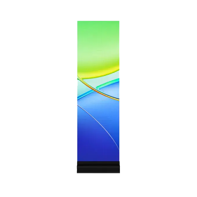 Holographic Invisible LED Display
